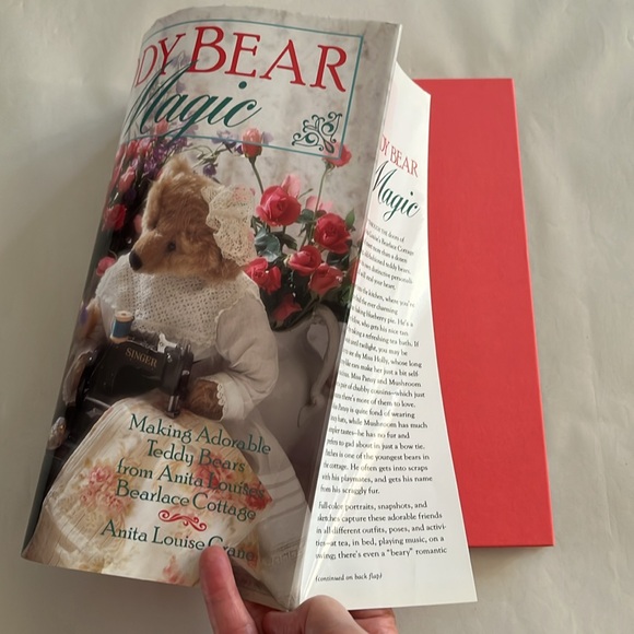 NWT Teddy Bear Magic BOOK Make Adorable Bears Anita Louise Crane Patterns 1995 - Picture 4 of 17